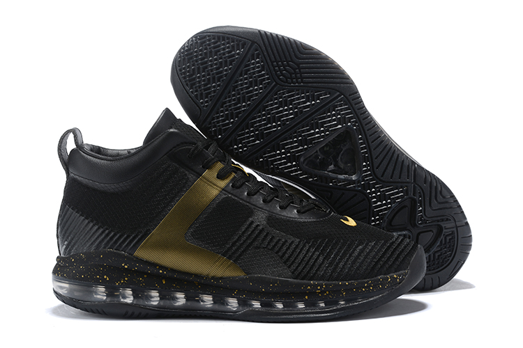 Nike LeBron x John Elliott Icon QS Black Gold Shoes